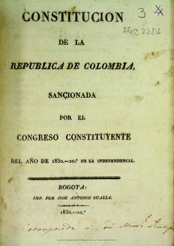 constitucion de 1830