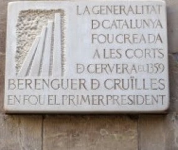Formació de la Generallitat