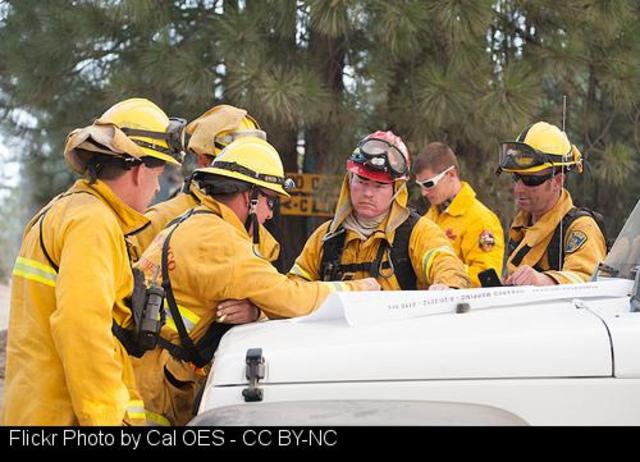 Incendio a pocos metros del Concello.