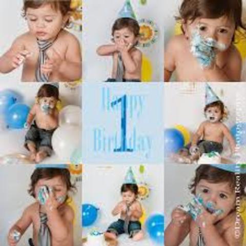 My Brothers 1st birthday