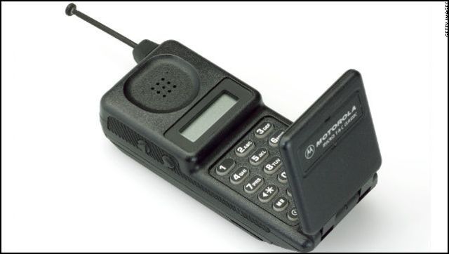 The flip phone is introduced