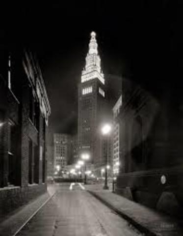 cleveland terminal tower opens