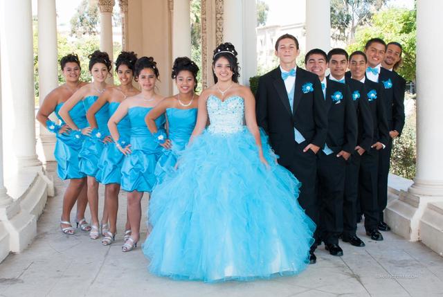 The first Quinceanera I Stand in.