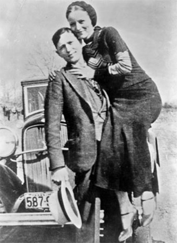 Bonnie and Clyde killed