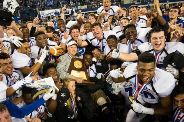 our football team won state championship