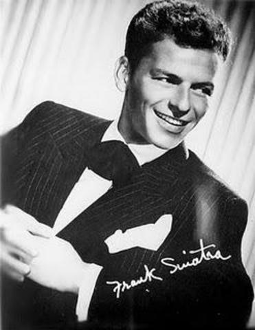 Frank Sinatra gets famous