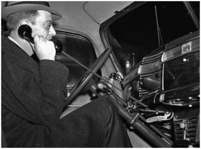 the first car phone