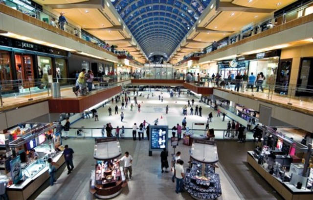 We went to mall in Houston