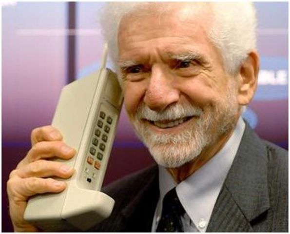 the first handheld phone