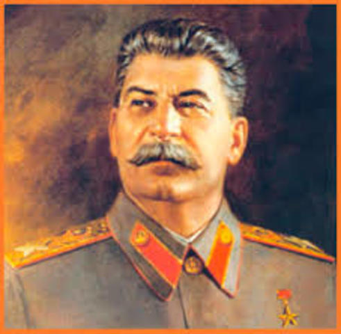 Joseph stalin takes over as leader of Soviet Union