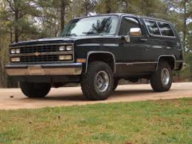 first chevy blazer