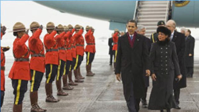 Barrack's Visit to Ottawa