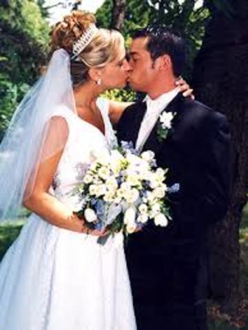 The day they got married