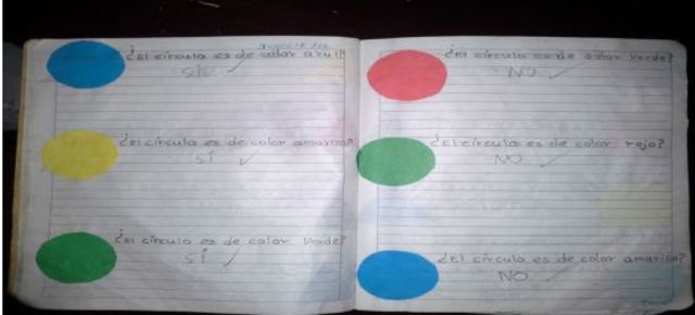 Se hacen preguntas para que  responda con “si” o “no” y una sola palabra.