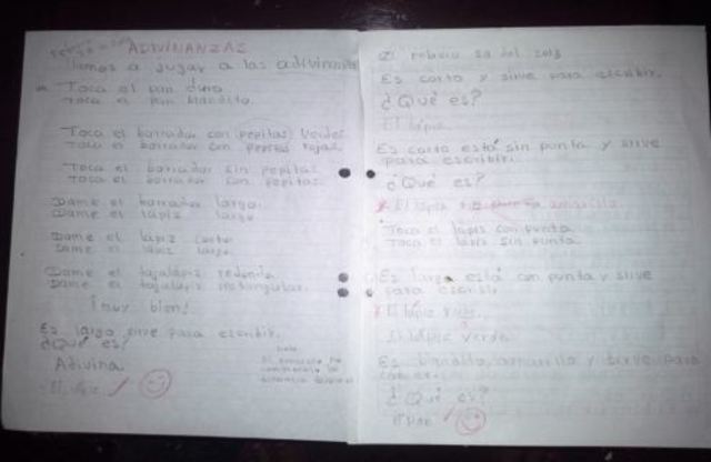 Se da inicio al proceso de adivinanzas y descripciones.