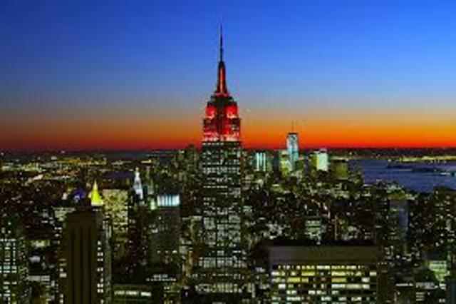 Empire State buliding was completed