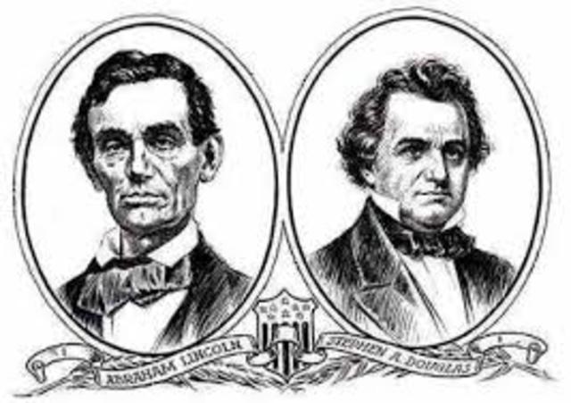 Douglas and Lincoln debates