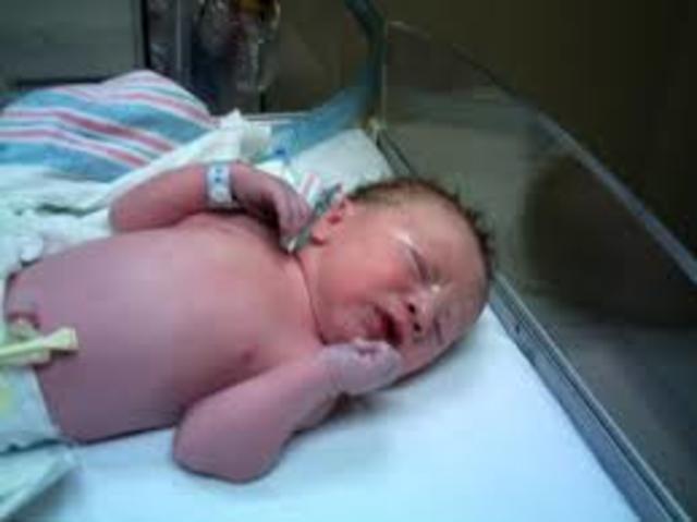 My nephew was born.