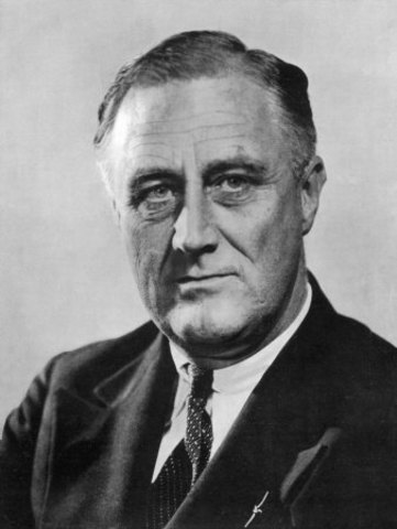 Election of Franklin Delano Roosevelt