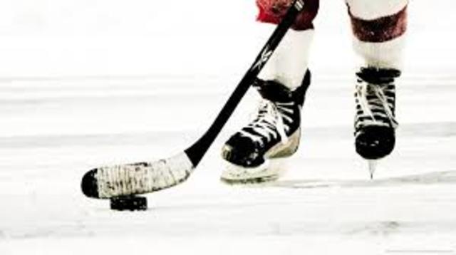 Started playing Hockey