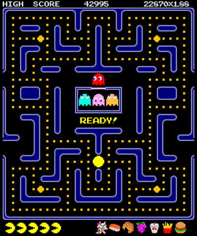 Pac-man Video game released