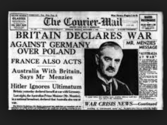 Britain and France Declare War on Germany
