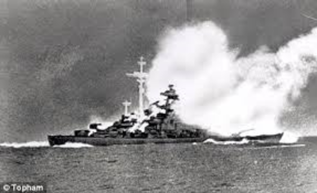 The Bismarck is Sunk