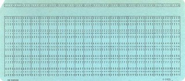 Перфокарта