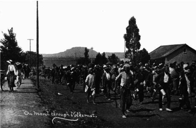 Gandhi Begins "Great March"