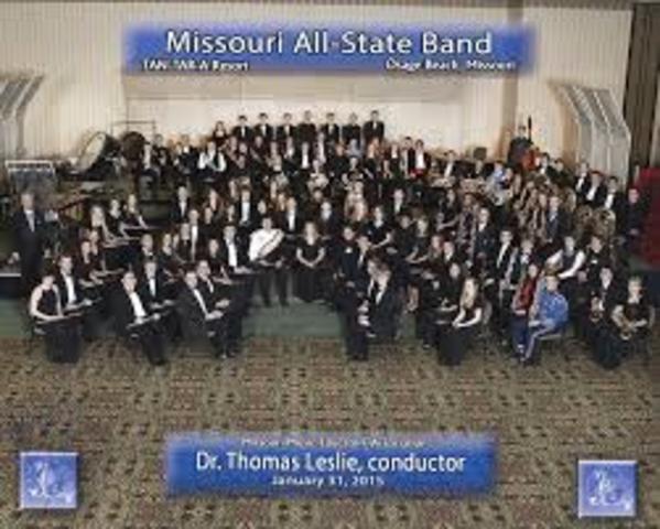 Made All-State Band