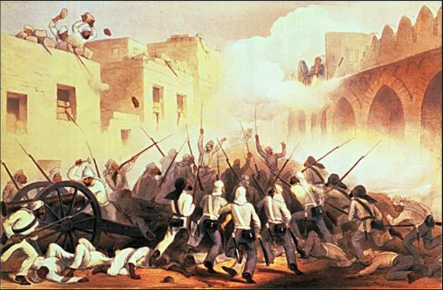 The Sepoy Mutiny of India