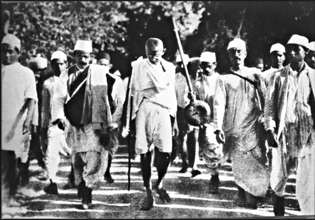 Non-Cooperation Movement led by Gandhi