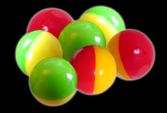 First successful paintballs