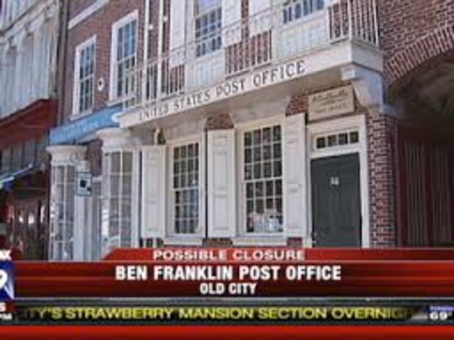 In 1776, Franklin was elected to the Second Continental Congress and as a Postmaster General for the colonies, In 1776 he was one of the five men to draft the Declaration of Independence.