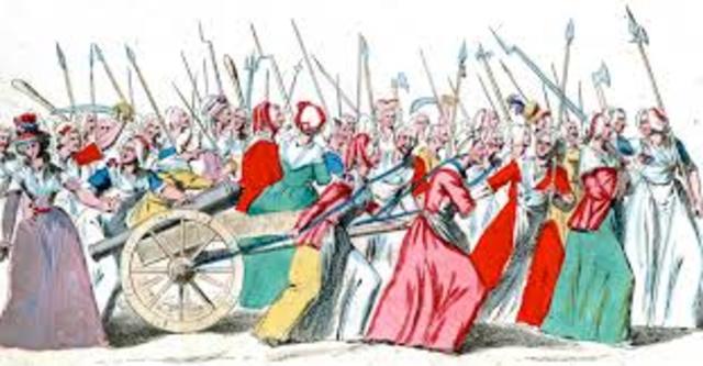 The women's March to Versaille