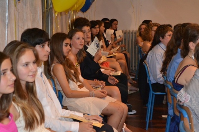 graduated junior high school