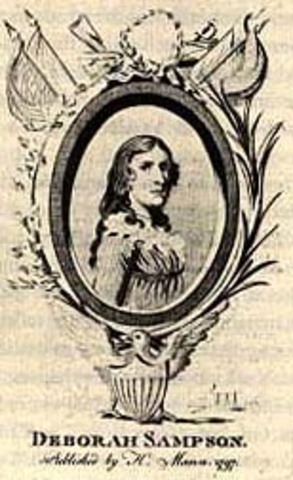 Deborah Sampson was assingned to take care of a soldier
