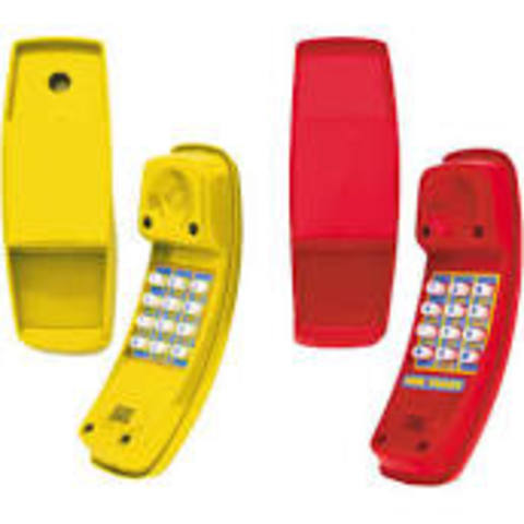 Touch tone push button phone