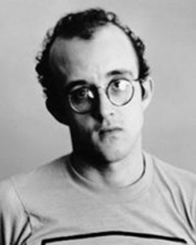 Feb 16th - Keith Haring, American graffiti artist (brilliant baby), dies of AIDS at 31
