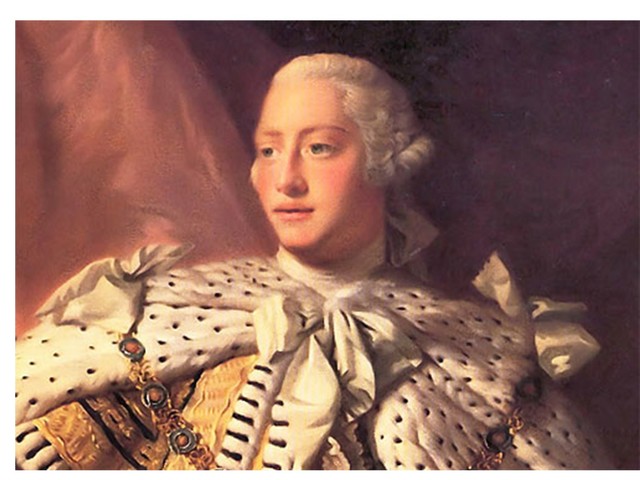 Delivers Petition to King George