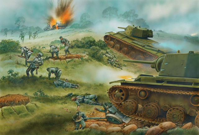 Battle of Prokhorovka begins