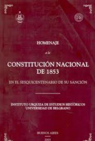 constitucion de 1853