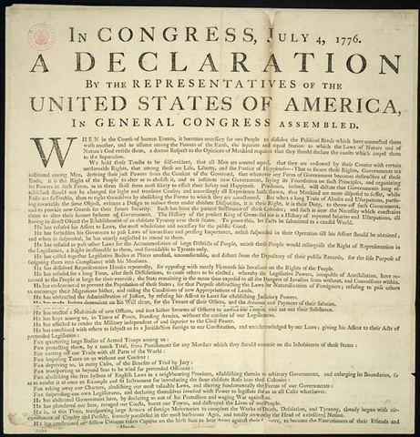 Declaration of Independence