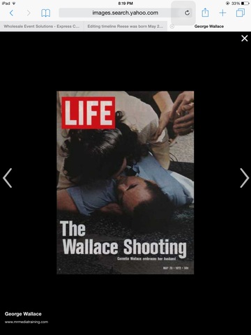 Assassation attempt George Wallace