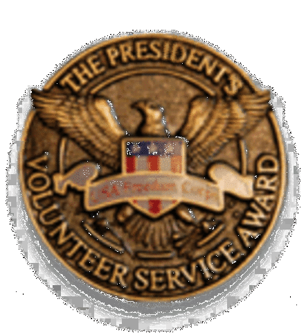 Winning the President's Community Service Award