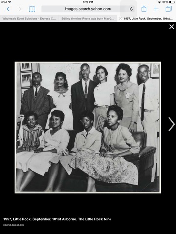 The little rock nine