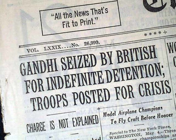 Gandhi Arrested Again