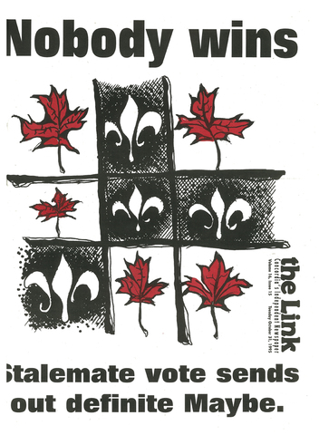 1995 Quebec Referendum and the Bloc Quebecois