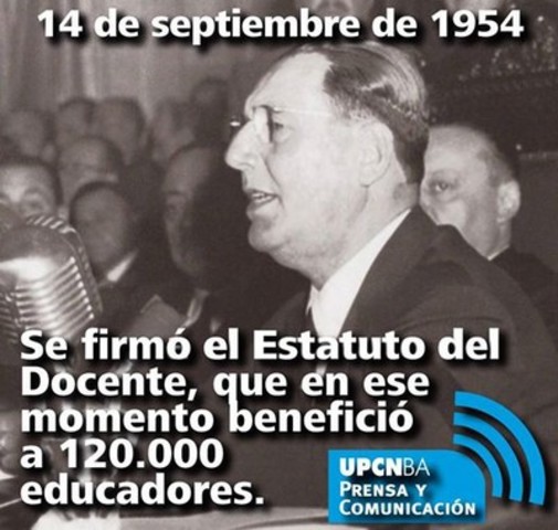 Estatuto del Docente