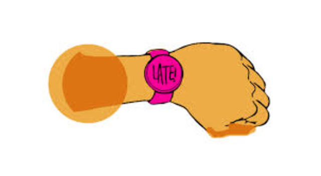 I was late to school this day